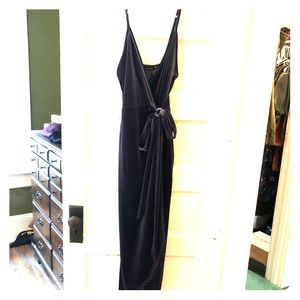NWT velvet wrap dress